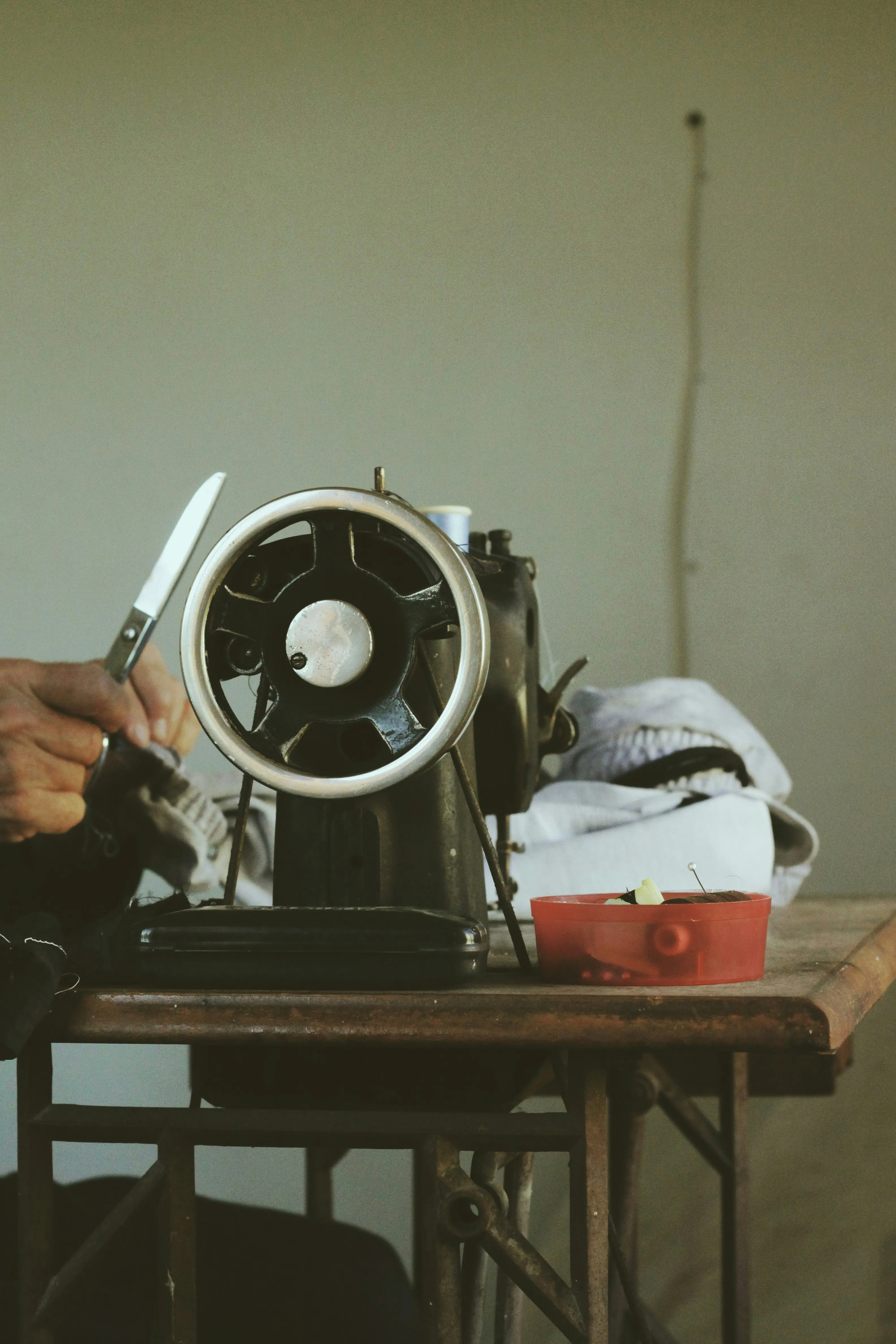 Tailor at work